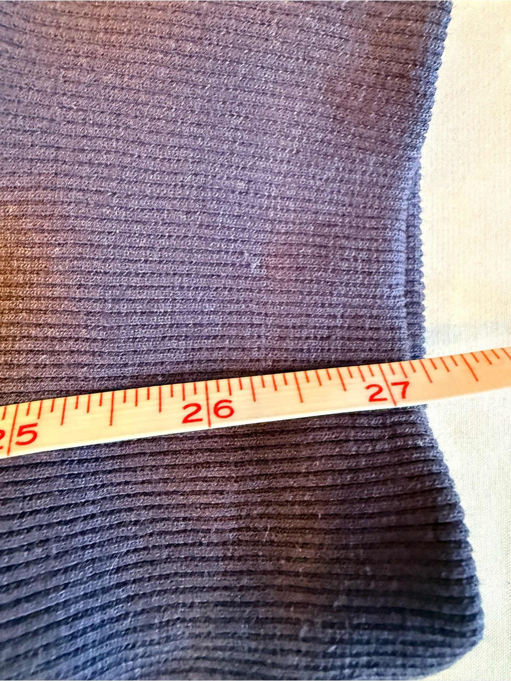 AthLeisure Preppy Prettygarden Relaxed Navy Ribbed Joggers with Drawstring Waist - Picture 6 of 8